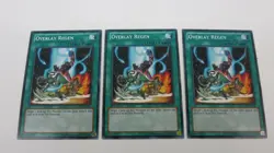 3x ( 1x 1st / 2x UNL ) OVERLAY REGEN REDU-EN052 COMMON YUGIOH NM / UNPLAYED - Image 1