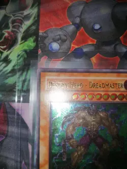 YU-GI-OH! Destiny Hero Dreadmaster Unlimited Ultimate Rare Euro Print Lp - Image 2