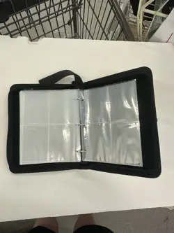 400 Card Pocket Binder with 4 Pocket Sleeves Trading Cards Album Folder - Image 3