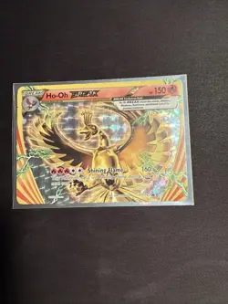 Pokemon Ho-Oh Holo Card XY154 Break Promo - Image 1