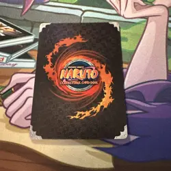 Naruto CCG Monkey King Enma Foil Card #164 2002 - Image 2