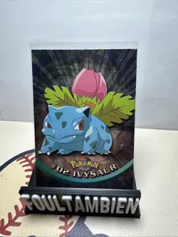 Topps Pokemon Tv Animation Series Ivysaur Foil Card - Image 1