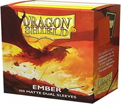 Dragon Shield | Matte Dual Standard Size Card Sleeves | 100 CT - Smooth Ember - Image 4