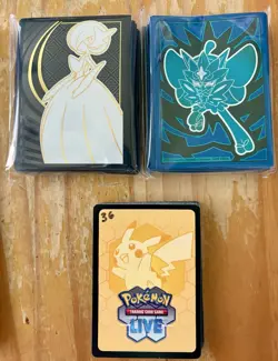 Pokemon TCG 300+ Card Bulk Lot Various Modern Sets And Supplies - Image 2