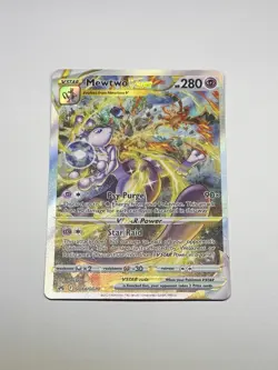 Mewtwo VSTAR Crown Zenith: Galarian Gallery Ultra Rare Card #GG44/GG70 NM - Image 1