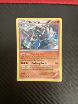 LP Machamp 42/83 Holo Rare XY Generations Pokemon card English - Image 1