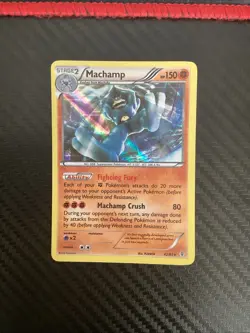 LP Machamp 42/83 Holo Rare XY Generations Pokemon card English - Image 2