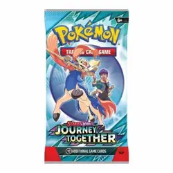 Pokemon - Journey Together - Single Booster Pack - Standard Playing Card Size - Image 1