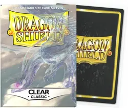Dragon Shield | Standard Size Card Classic Sleeves | 100 Size, Clear - Image 2