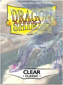 Dragon Shield | Standard Size Card Classic Sleeves | 100 Size, Clear - Image 3