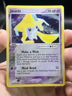Jirachi 2004 EX Hidden Legends 8/101 Holo Rare Pokemon Card English NM - Image 3