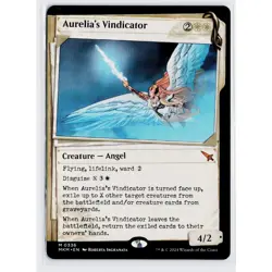Aurelia's Vindicator (Showcase) MKM Mythic Regular #336 NM MTG - Image 1