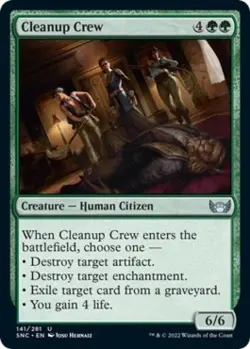 Cleanup Crew - Near Mint MTG Streets of New Capenna - Image 1