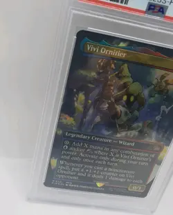 Vivi Ornitier (Borderless, Foil) [PSA 8] Magic The Gathering Final Fantasy MTG - Image 2