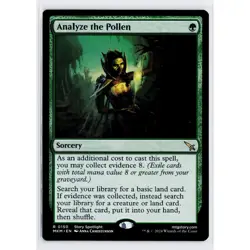 Analyze the Pollen 150 R Murders at Karlov Manor NM MTG - Image 1