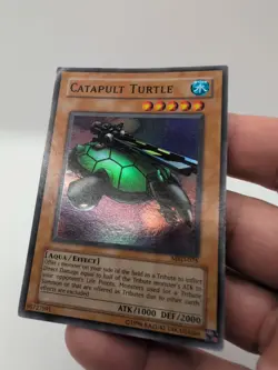 Catapult Turtle - MRD-075 - YuGiOh! Metal Raiders - Super Rare - Image 4
