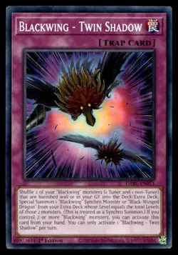 Blackwing - Twin Shadow Darkwing Blast DABL-EN071 MP YuGiOh TCG | Buy 10 Get 10 - Image 1