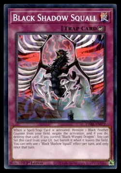 Black Shadow Squall Darkwing Blast DABL-EN072 MP YuGiOh TCG | Buy 10 Get 10 Free - Image 1