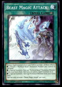 Beast Magic Attack Cybernetic Horizon CYHO-EN063 MP YuGiOh TCG | Buy 10 Get 10 F - Image 1