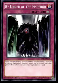 By Order of the Emperor Structure Deck: Emperor of Darkness SR01-EN039 MP YuGiOh - Image 1