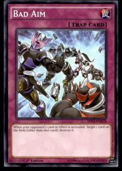 Bad Aim Shining Victories SHVI-EN078 MP YuGiOh TCG | Buy 10 Get 10 Free - Image 1