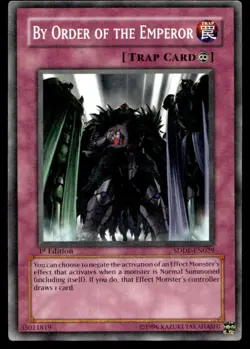 By Order of the Emperor Structure Deck: The Dark Emperor SDDE-EN029 MP YuGiOh TC - Image 1