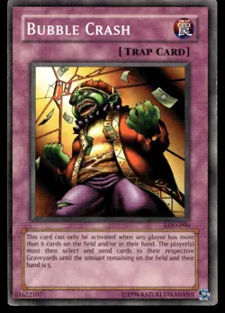 Bubble Crash Legacy of Darkness LOD-090 MP YuGiOh TCG | Buy 10 Get 10 Free - Image 1