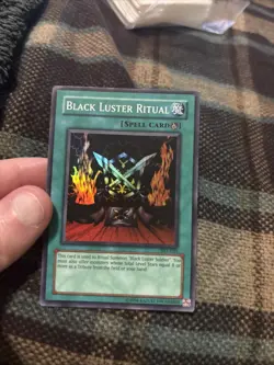YUGIOH • BLACK LUSTER RITUAL • SUPER RARE • SYE-025 • UNLIMITED - Image 1