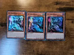 3x K9-66A Jokul JUSH-EN032 Super Rare Justice Hunters 1st Ed Near Mint YUGIOH - Image 1