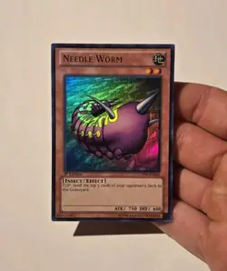 Yugioh Needle Worm LCYW-EN244 Ultra Rare 1st Edition LP - Image 3