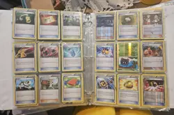 Pokemon Cards Album With 8 Full Sheets Fromt And Back. So 162 Cards - Image 5