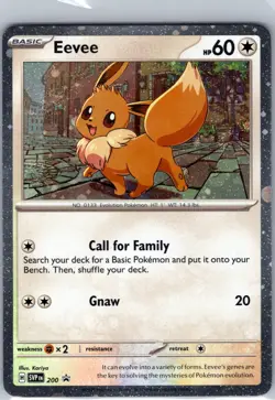 Eevee - 200 (Cosmos Holo) Promo SV: Scarlet & Violet Promo Cards SVP 200 NM - Image 1