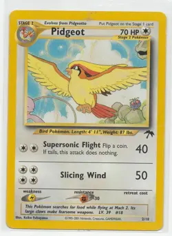 Pokemon Card - Pidgeot Southern Islands 2/18 Non Holo ex-nm - Image 1