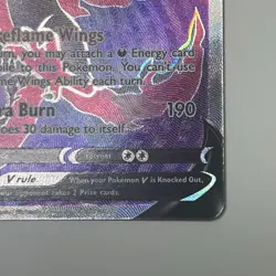 Pokemon TCG Galarian Moltres V Full Art 176/198 Chilling Reign Holo Rare Card NM - Image 4
