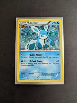 Glaceon BW90 Black Star Holo Promo 2013 Played Pokemon Card - Image 1