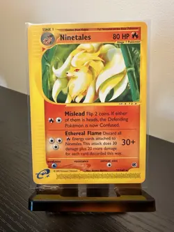 Pokemon TCG Ninetales Expedition Card 57/165 Regular Rare - Image 1