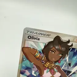 Olivia Full Art Trainer 119/147 Burning Shadows Pokemon Card NM Ultra Rare - Image 2