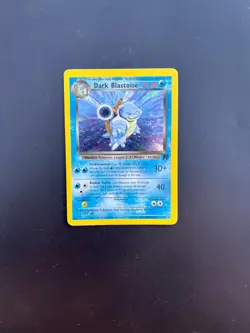 Pokemon TCG Dark Blastoise Holo Rare Card 3/82 Team Rocket Series - Image 1