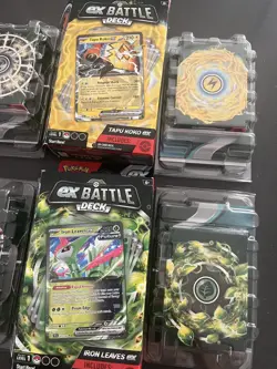 Pokemon TCG EX Battle Deck Bundle Lot 6 DECKS No Cards - Image 4