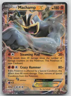 Pokemon Card Machamp EX Promo XY Promos XY108 MP - Image 1