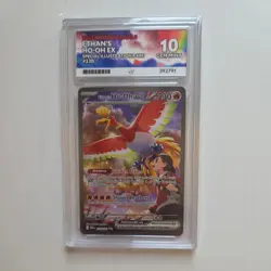ACE 10 Ethan’s Ho-Oh EX 230/182 Destined Rivals Secret Rare Pokemon Card - Image 1