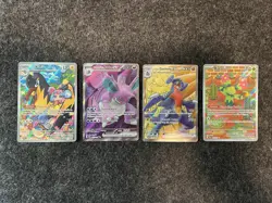 Pokemon Cards Lot Of 4 Holo /full Art read description for bonus - Image 1