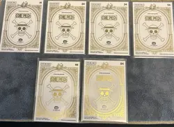 6 Card Lot One Piece Panini Treasure Box Card Colletion Set Of Usopp NM - Image 5
