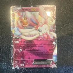 Pokemon TCG Sylveon EX RC21/RC32 Generations Ultra Rare Holo Card - Image 1