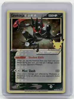 2021 Pokemon - Celebrations TCG Greninja Promo Holo Card #SWSH144 - Image 1
