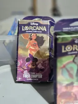 4 Packs Disney Lorcana Amber/Amethyst The First Chapter Starter Deck - 60 Cards 4050368981691 - Image 2
