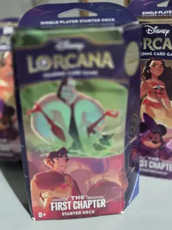 4 Packs Disney Lorcana Amber/Amethyst The First Chapter Starter Deck - 60 Cards 4050368981691 - Image 3