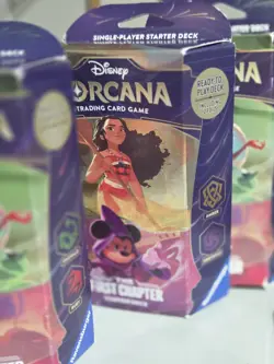 4 Packs Disney Lorcana Amber/Amethyst The First Chapter Starter Deck - 60 Cards 4050368981691 - Image 4