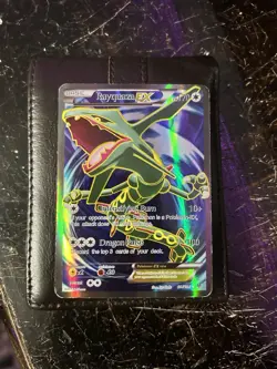 Pokemon TCG Rayquaza EX Full Art Ultra Rare Card Roaring Skies 104/108 - Image 1