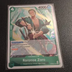 Roronoa Zoro PRB02-006 R ONE PIECE Card The Best 2 ONE PIECE Card Game - Image 1